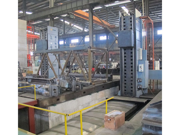 左右雙數控動柱臥式重型粗精（jīng）鏜銑（xǐ）中心(對刀鏜)